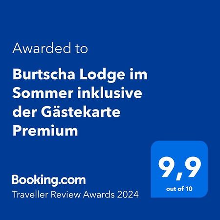 Burtscha Lodge Buerserberg Ngoại thất bức ảnh